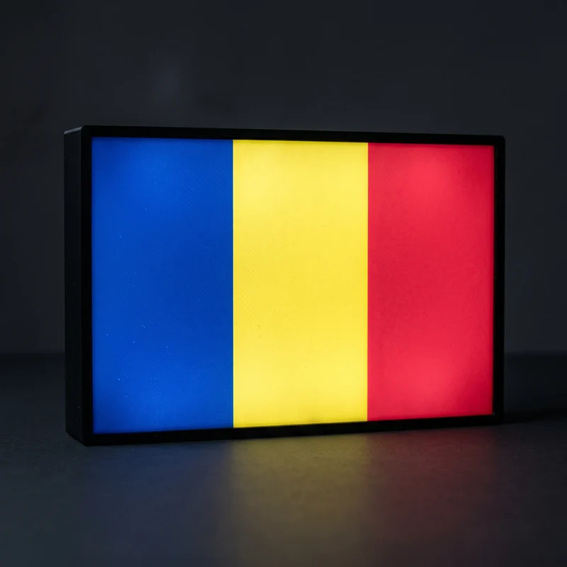Tschad Flagge Lampe