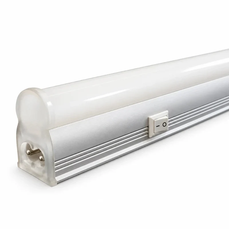 LED Lichtleiste 89 cm – Unterbauleuchte / Unterbaulampe 12 W, neutralweiß 4000 K, mit Schalter & Steckerkabel