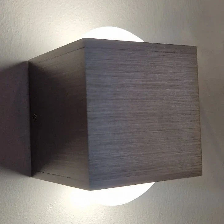 LED Wandlampe Lens RGB + CCT dimmbar mit Fernbedienung – Up & Down, Aluminium eckig