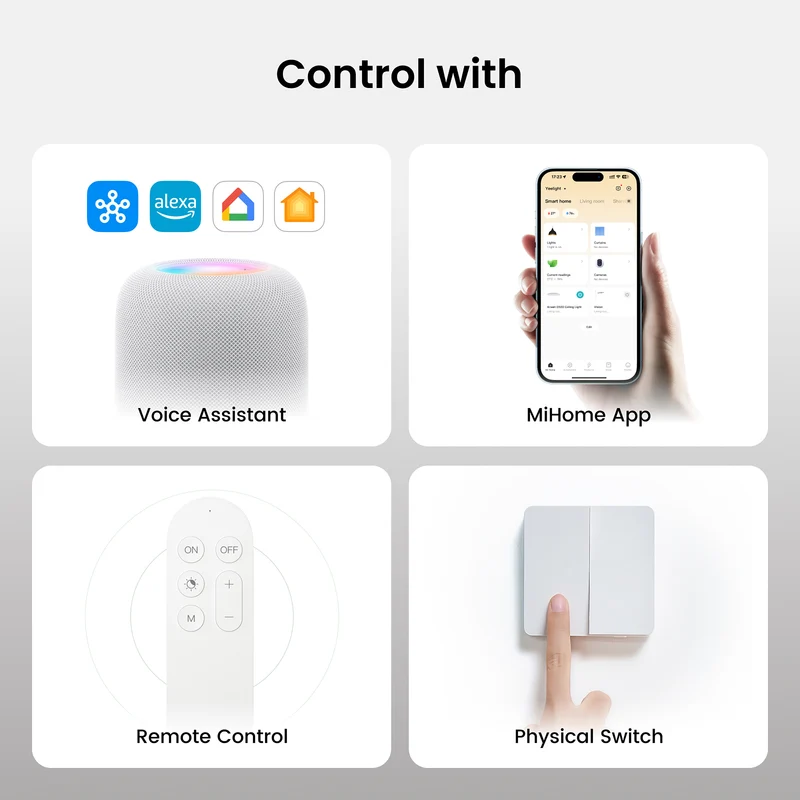 Yeelight RGB Smart Ceiling Light S Series - European Version