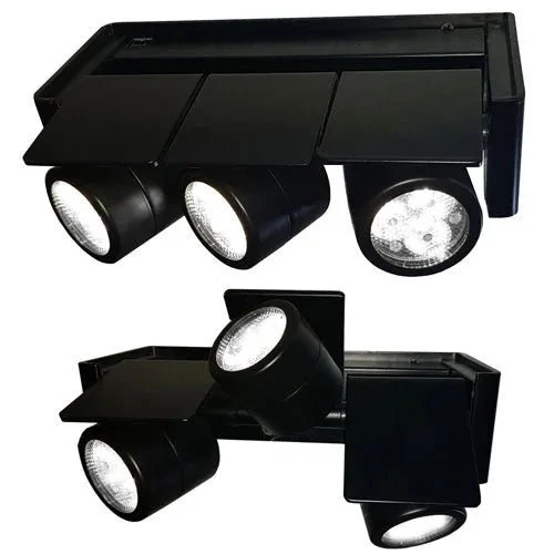 27W LED Wand- & Deckenstrahler GOLF – 3-flammig, schwarz, 6000K, Profi-Objektstrahler Made in Italy von Segno