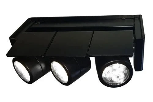27W LED Wand- & Deckenstrahler GOLF – 3-flammig, schwarz, 6000K, Profi-Objektstrahler Made in Italy von Segno