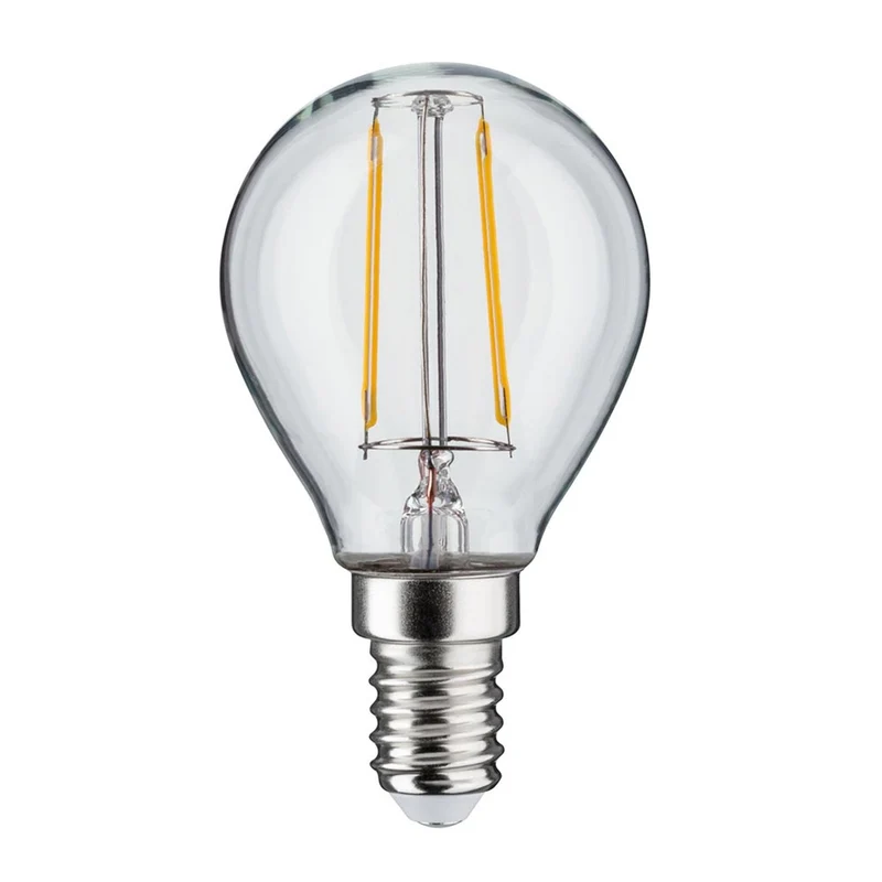 E14 2,7W LED Tropfen 2700K Filament Klar