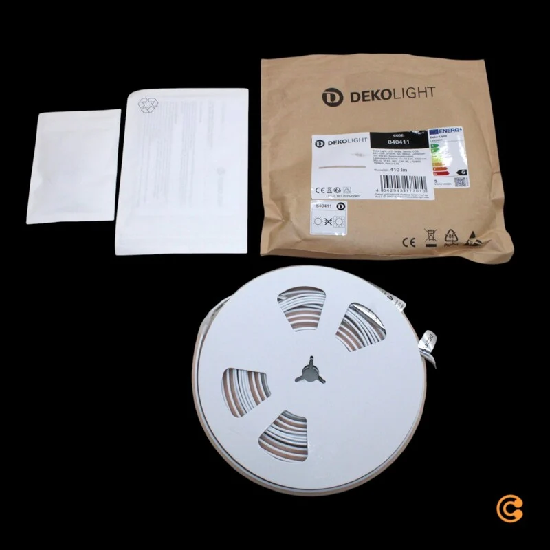 B-Ware Deko Light LED Streifen Band Sauna Kabelende Warmweiß 5 m Innen Außen