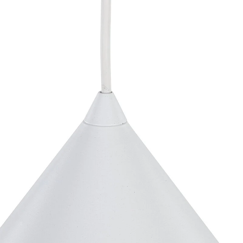 B-Ware TK Lighting Pendelleuchte Hängeleuchte Cono LED Lampe Leuchte E27 weiß Ø50cm