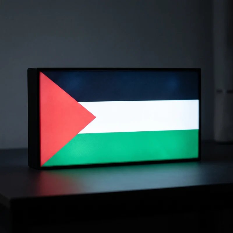 Palästina Flagge Lampe