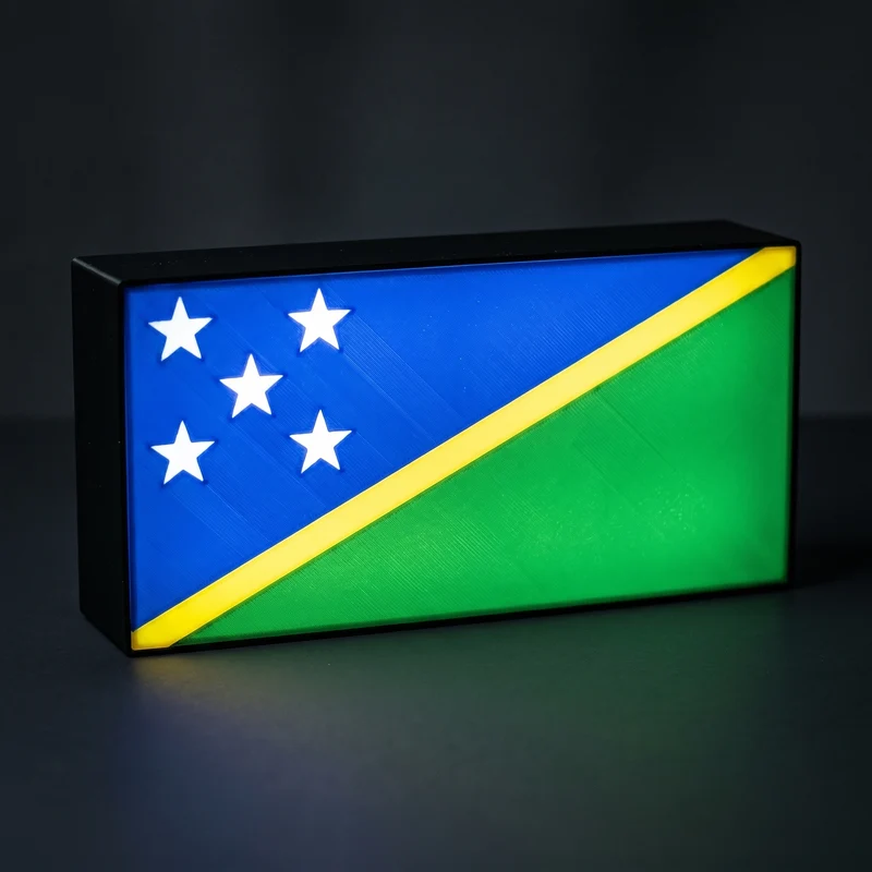 Salomonen Flagge Lampe