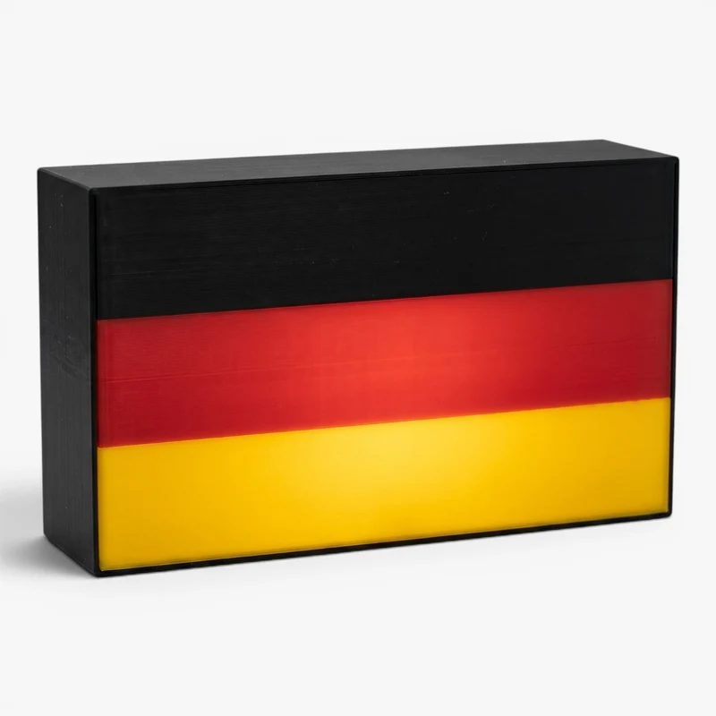 Deutschland Flagge Lampe