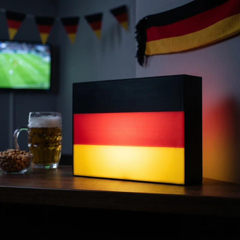Deutschland Flagge Lampe