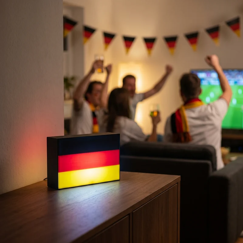 Deutschland Flagge Lampe
