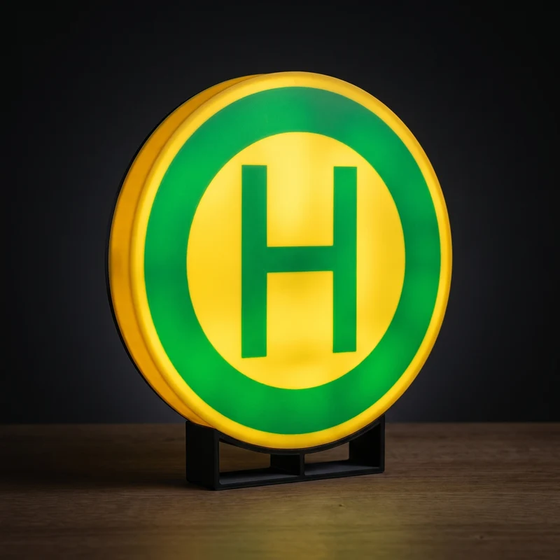 Haltestelle Zeichen 224 Lampe
