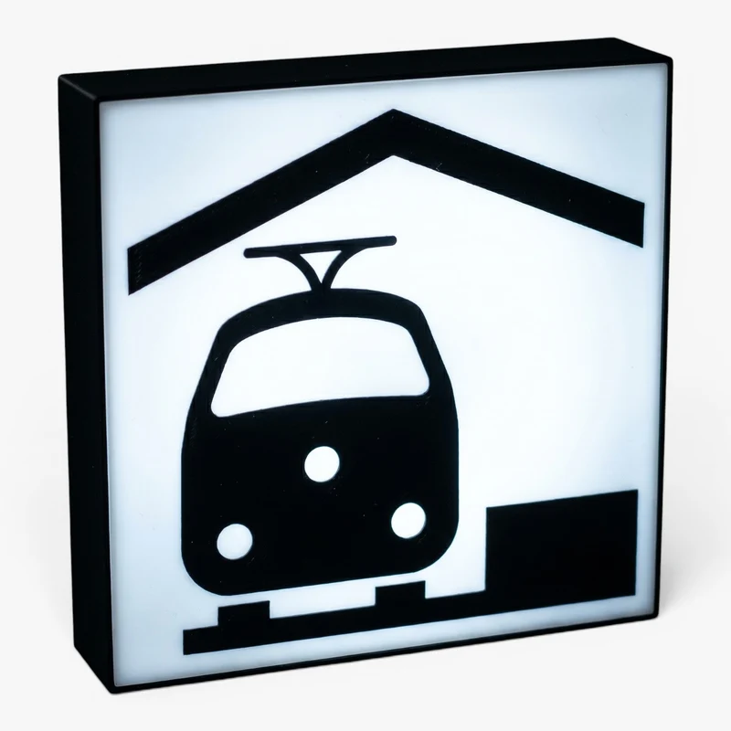 Bahnhof Lampe