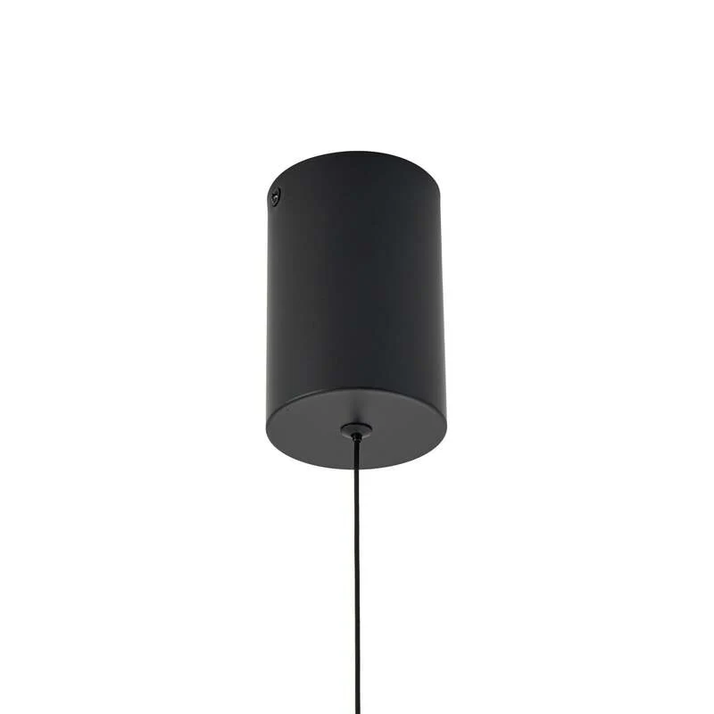 B-Ware Lucande Stehleuchte Darrow LED dimmbar Touchdimmer Lampe schwarz/opal 320cm