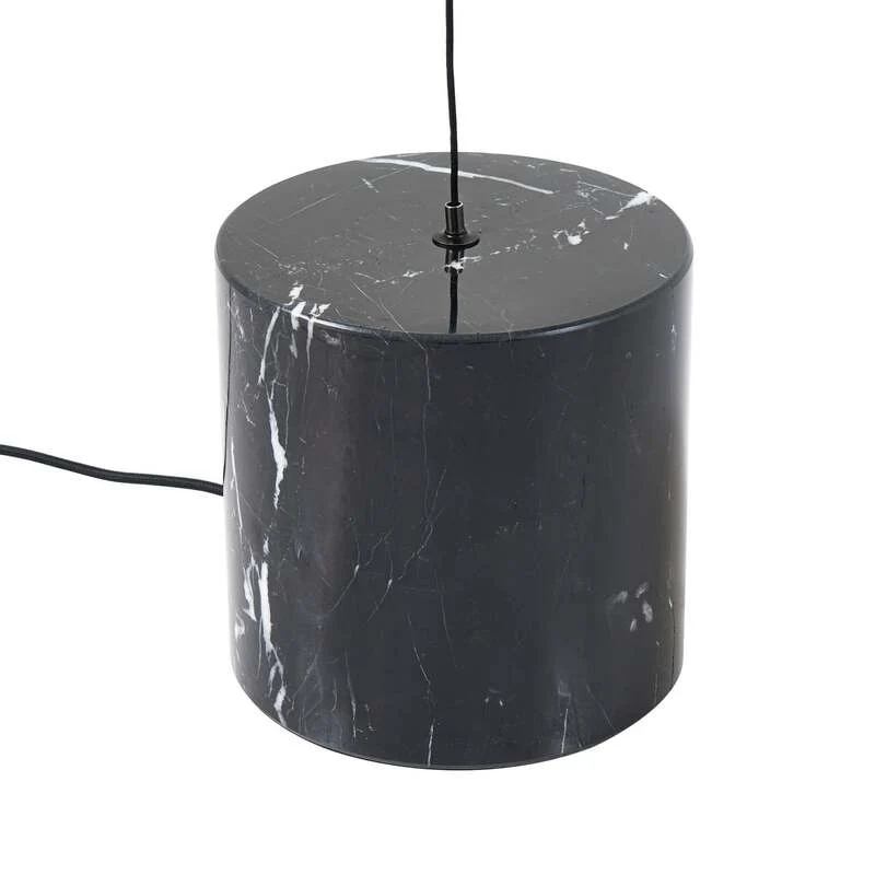 B-Ware Lucande Stehleuchte Darrow LED dimmbar Touchdimmer Lampe schwarz/opal 320cm
