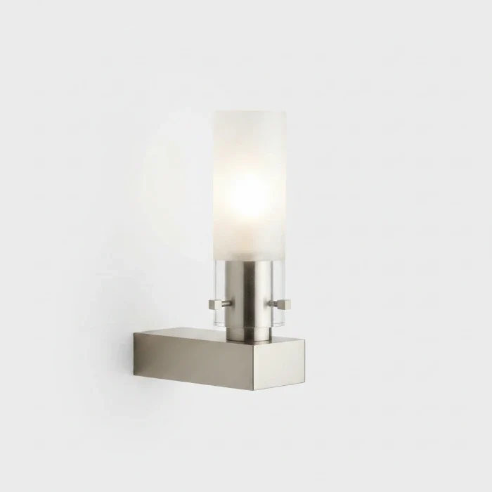 Design Wandlampe Tribeca W LED 4W – Nickel Matt – E14 – dimmbare Wandleuchte modern