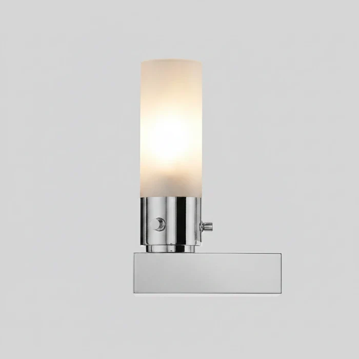 Design Wandlampe Tribeca W LED 4W – Nickel Matt – E14 – dimmbare Wandleuchte modern