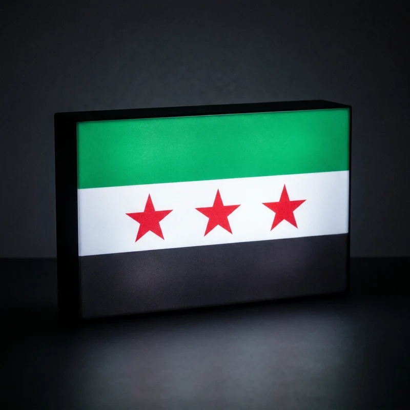 Syrien Flagge Lampe