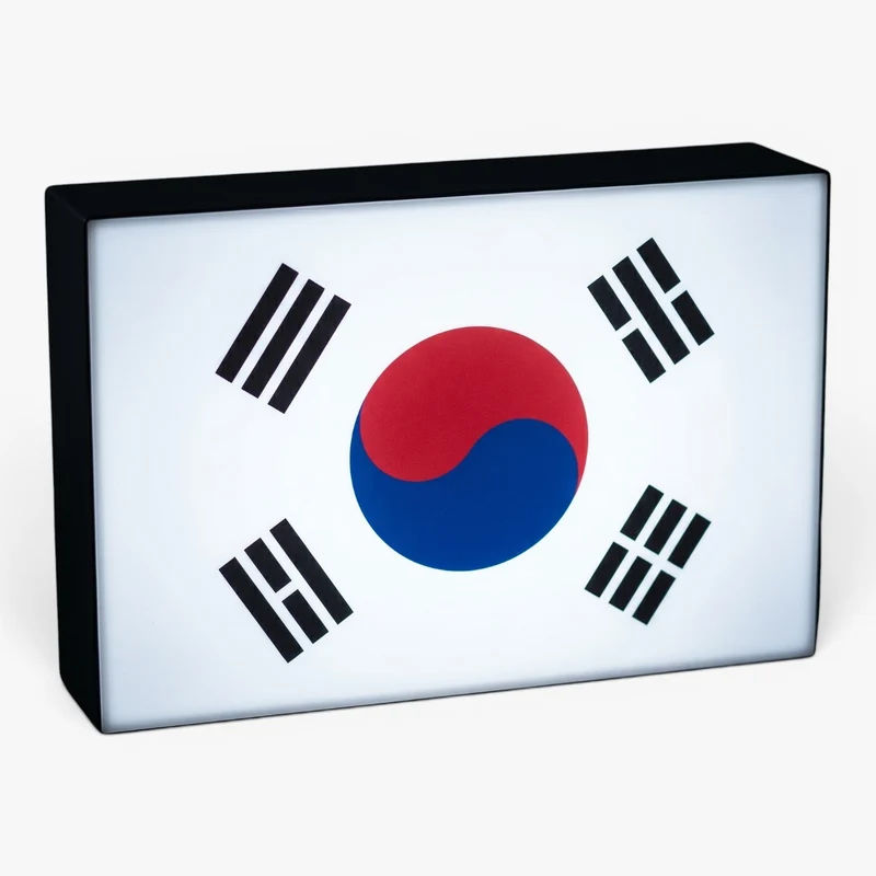 Südkorea Flagge Lampe