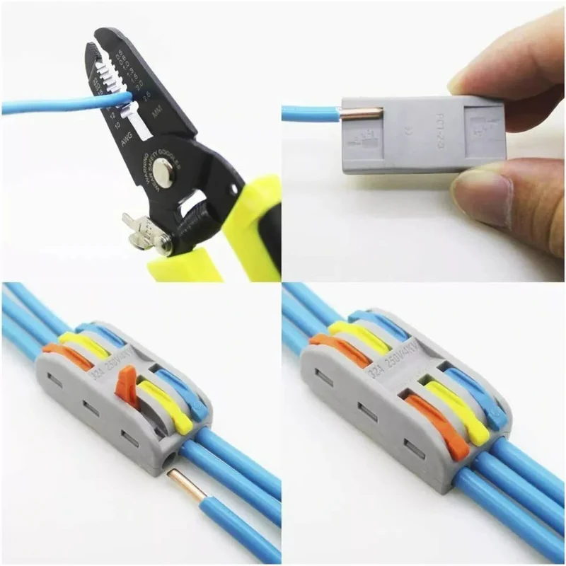 Hebelverbinder & Schnellverbinder Set für Kabel Ledsone ~2800