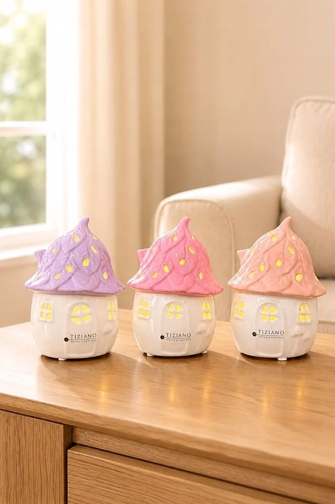 LED Haus Marisa farbig sortiert