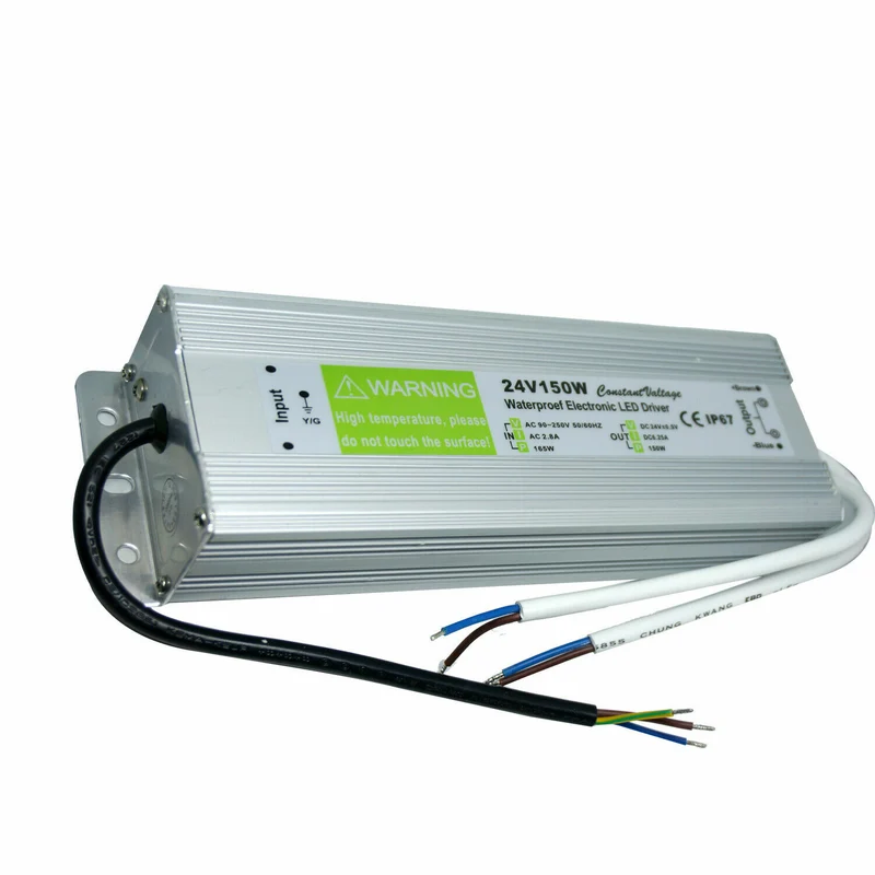 24V LED Transformator 15W IP67 Wasserdicht Netzteil für LED Beleuchtung ~ 2846