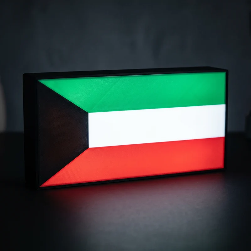 Kuwait Flagge Lampe