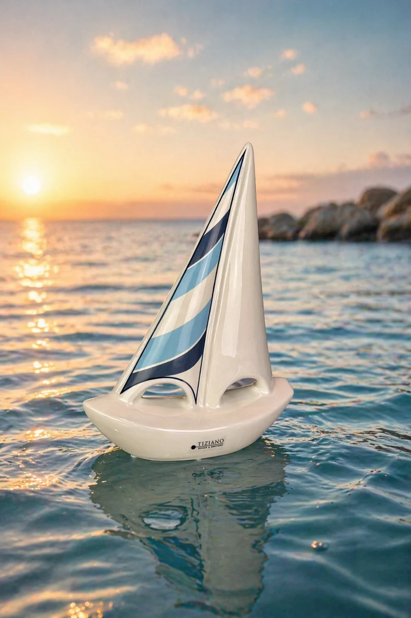 Boot Andiamo Segel blau