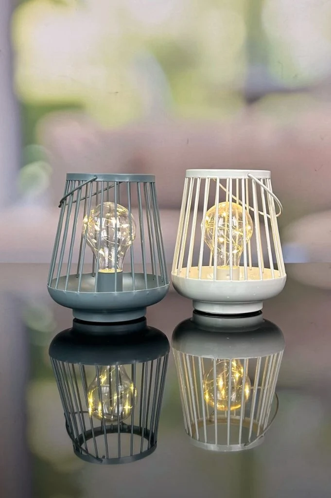Metall-Licht Porte LED 15,5 cm anthrazit