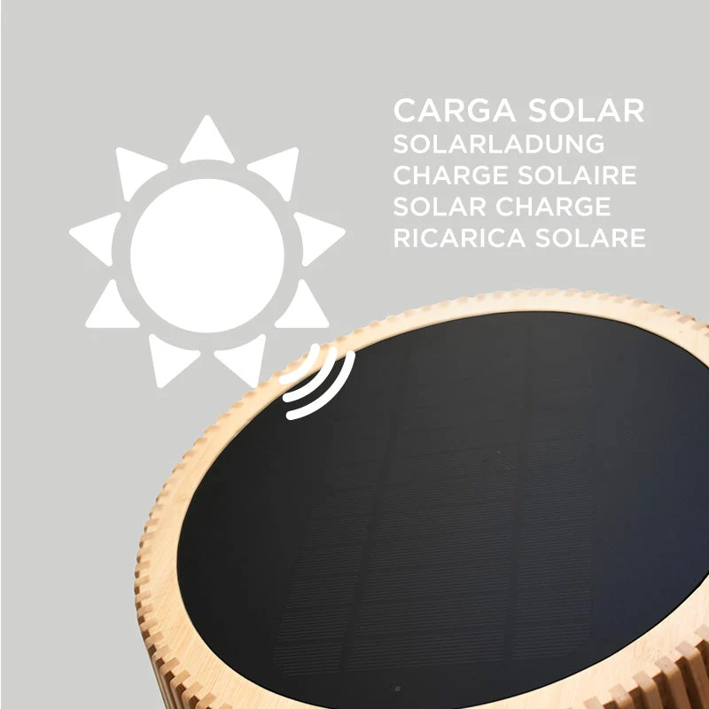 Kabellose Stehleuchte mit Solarladung OKINAWA
