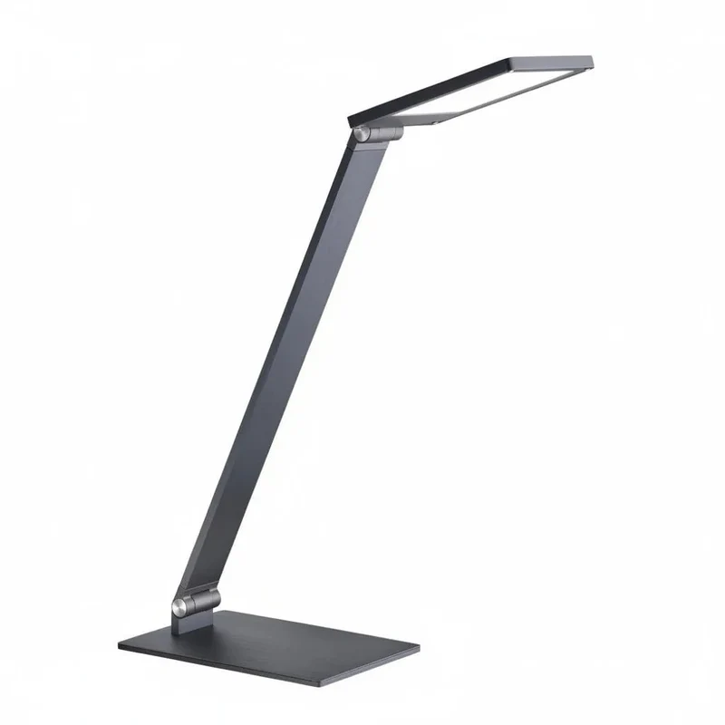 Verstellbare LED Schreibtischleuchte GERI – Touch-Dimmer, 579 lm, Warmweiß (3000 K)