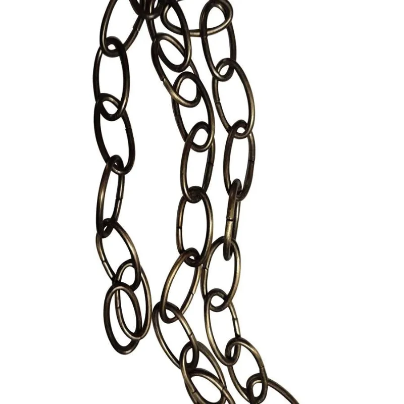 Metall Lampenkette 100cm Robust & Verstellbar dekorative ~ 2795