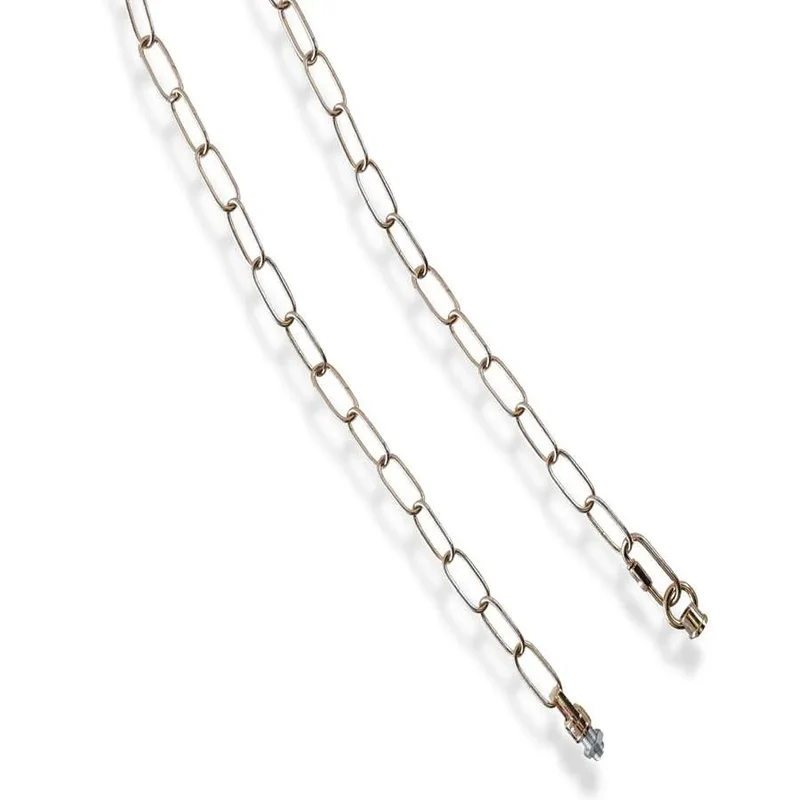 Metall-Lampenkette 0,6 m – Tragkette für Kronleuchter & Hängelampen~2797