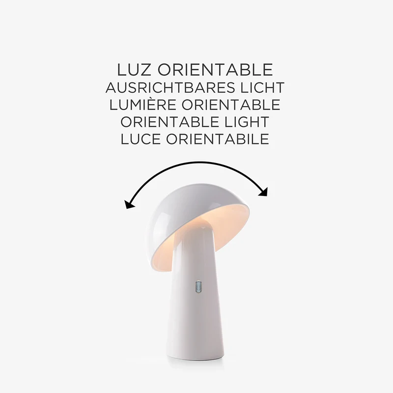 Schnurlose dekorative Lampe SHITAKE