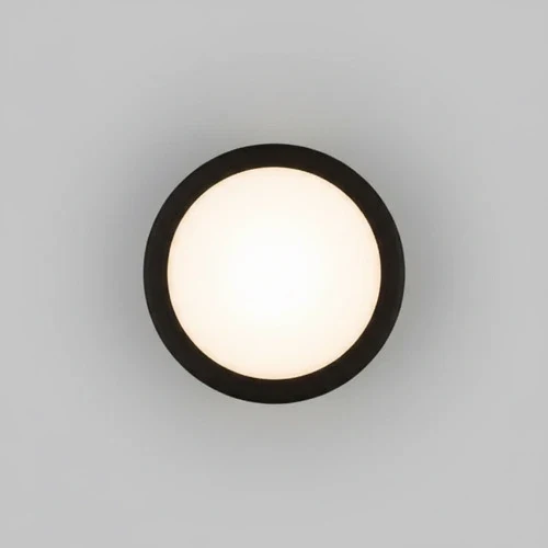 Odense LED Außen Decken-/Wandleuchte IP65 schwarz 10W 750lm – inkl. Gitter & Blende