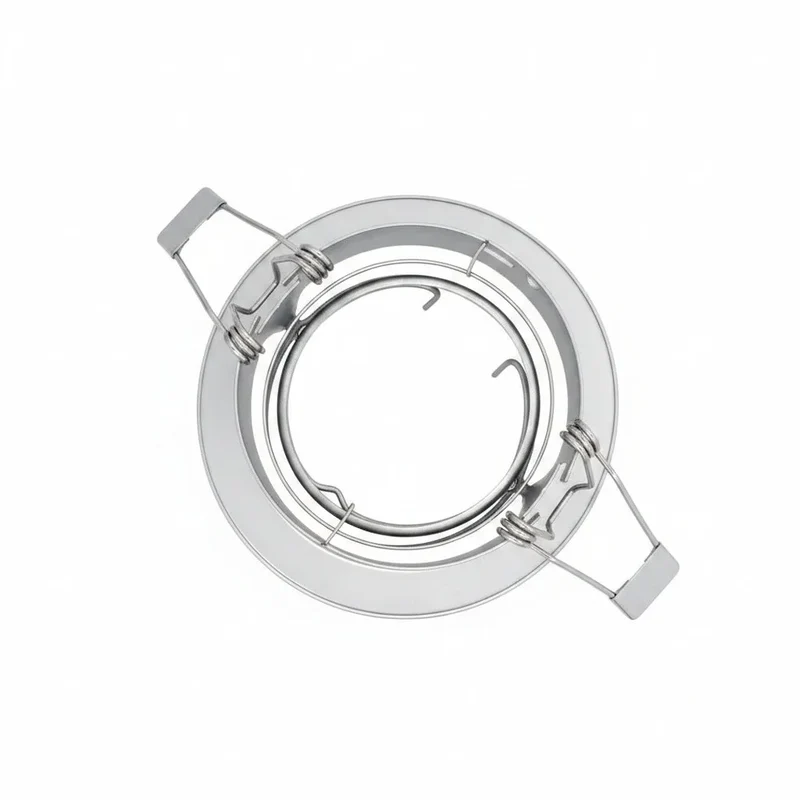 GU10 Einbaustrahler schwenkbar – Titan, rund, IP20