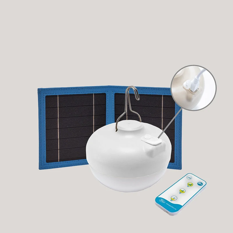 CHERRY solarbetriebene, tragbare Glühbirne