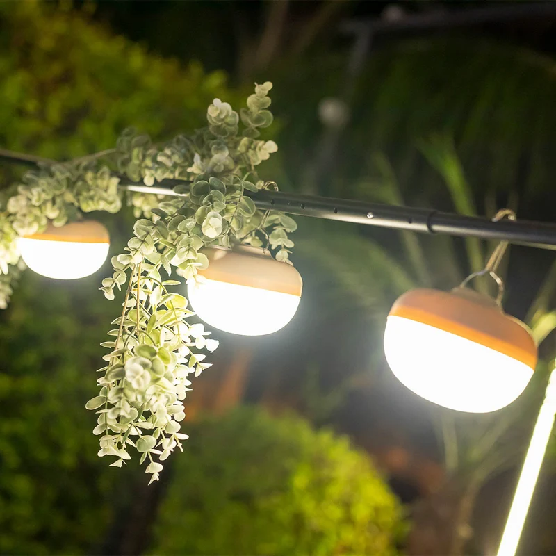 CHERRY solarbetriebene, tragbare Glühbirne