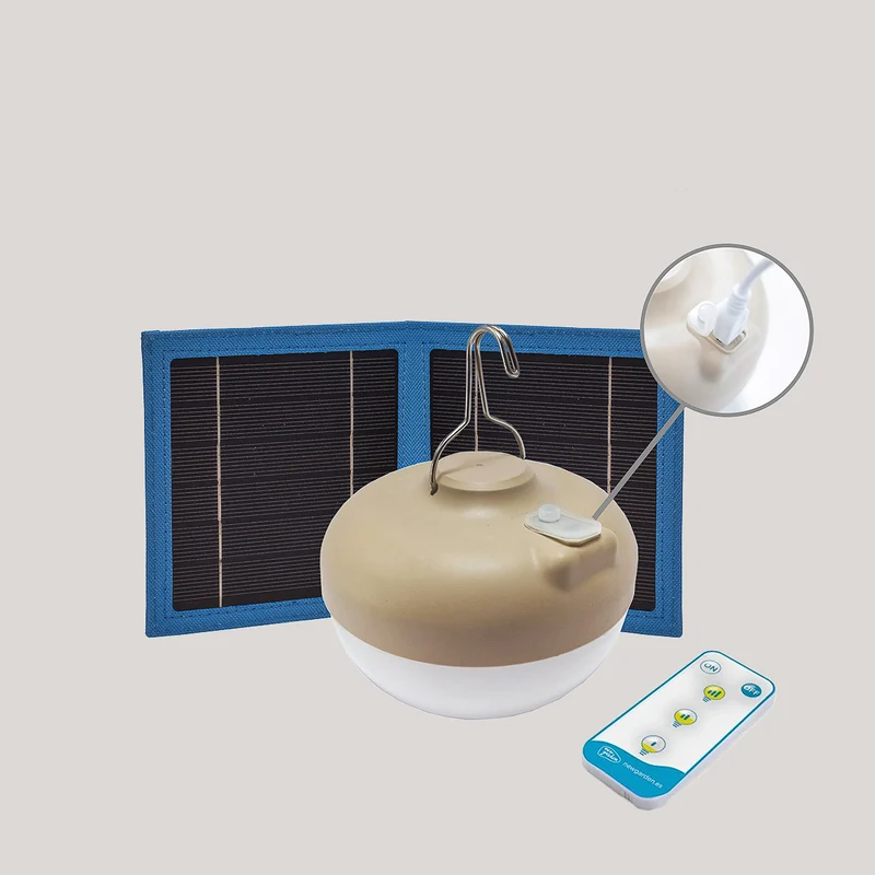 CHERRY solarbetriebene, tragbare Glühbirne