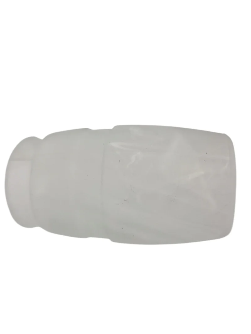 Glasschirm Alabaster weiß G4 G9 GY6,35 Loch 23mm 7cm hoch – Lampenglas Ersatzglas
