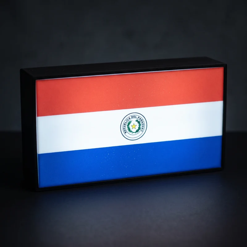 Paraguay Flagge Lampe