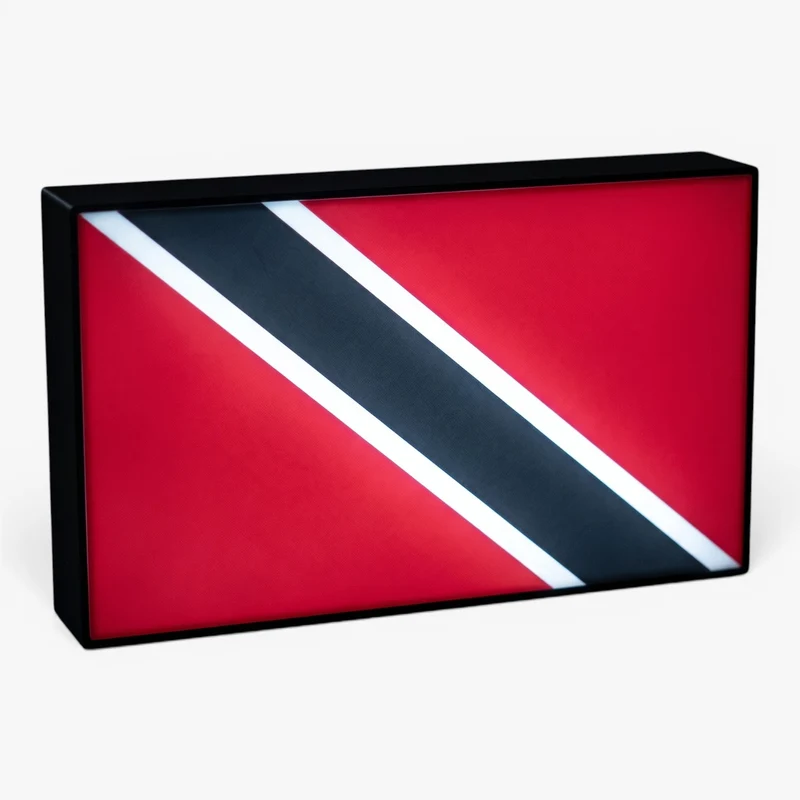 Trinidad und Tobago Flagge Lampe