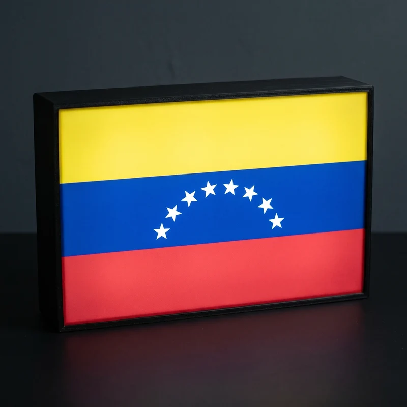 Venezuela Flagge Lampe