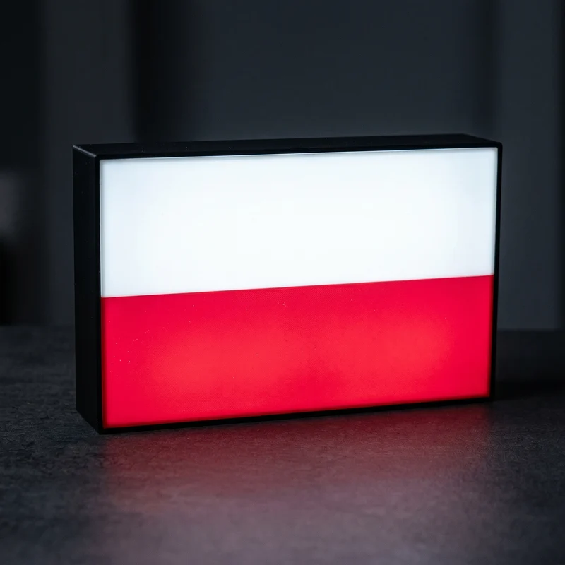 Polen Flagge Lampe