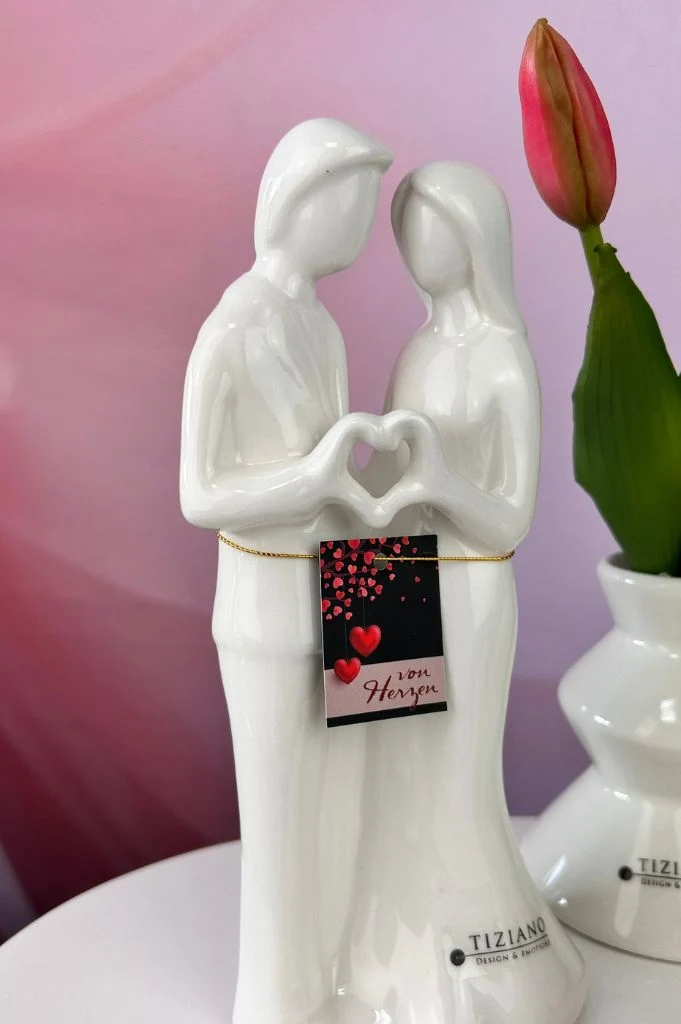Dekoset Cuori mit LED Kugel Pallina und Alegra