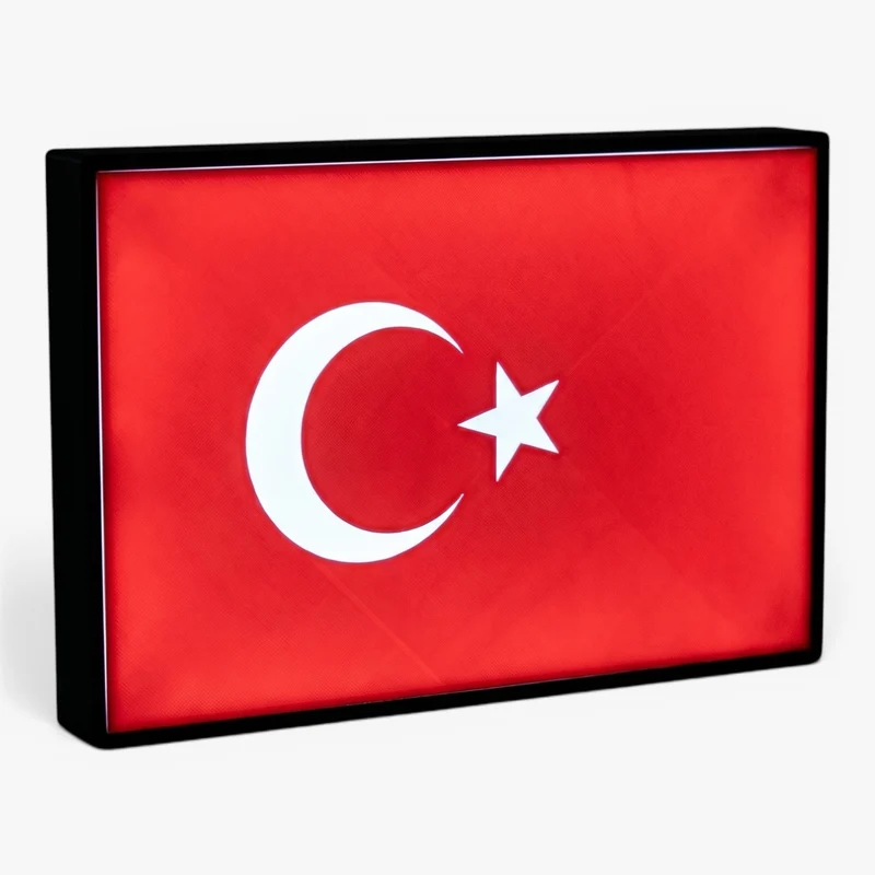 Türkei Flagge Lampe