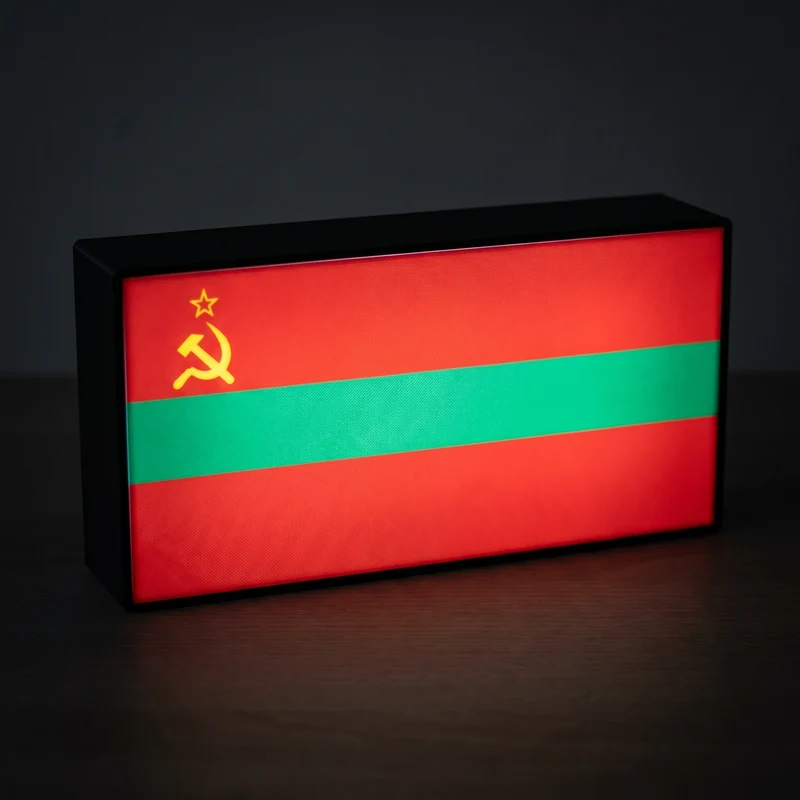 Transnistrien Flagge Lampe