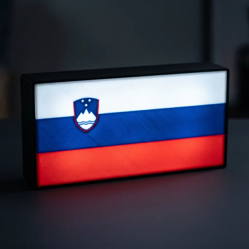 Slowenien Flagge Lampe