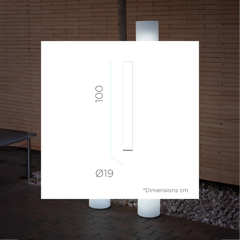 ZYLINDRISCHE STEHLAMPE FITY 160 | INNENANWENDUNG