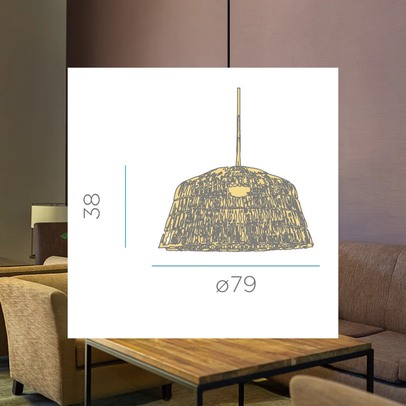 Pendelleuchte AMALFI 80 HANG | INNENANWENDUNG