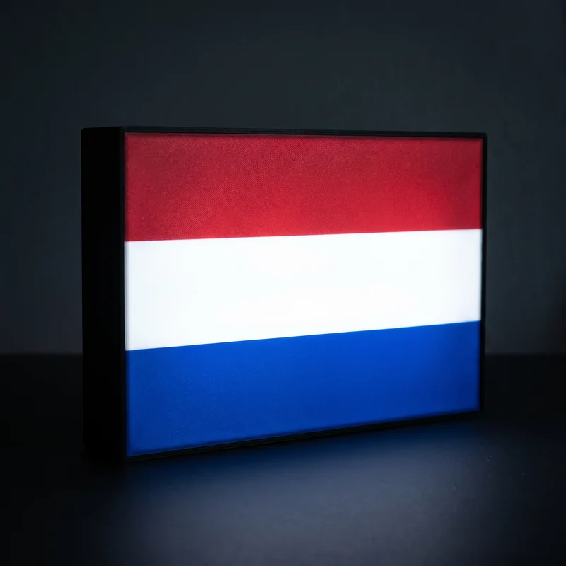 Niederlande Flagge Lampe